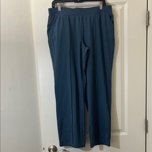 Teal Relaxed Fit Pants
